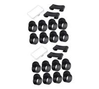 SAFIGLE 20pcs Drum Finger Picks and Mallet Bracket Set Storage Box for Steel Tongue Drum for Ethereal Sound Production and Reducing Noise