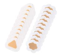 SAFIGLE 20Pcs Invisible Heel Cushions for High Heels Blister Prevention Pads Protective Foot Durable Self Adhesive Blister Patches for Comfortable All Day Wear
