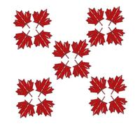 SAFIGLE 20pcs Maple Leaf Pin: Canadian Maple Lapel Pin Souvenir for Women Men - Thanksgiving Brooch Alloy Badge Decoration for Shirt Hat Backpack Jewelry Accessories