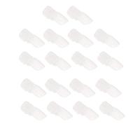 SAFIGLE 20pcs Nail Polish Varnish Protector Covers Anti-scratch Nail Shield Finger Tips Protectors for Manicure