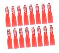 SAFIGLE 20pcs Portable Tooth with Finger Sleeve for Secure Institutions Practical Mini for Daily Use Prisons and Detention Centers Prioritizing User Safety and Oral Health