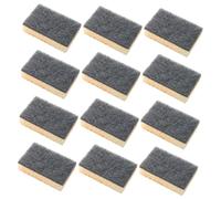 SAFIGLE 24pcs Double-Sided Kitchen Cleaning Sponges Multi-use Dishwashing Scrubber Pads for Stubborn Dirt Utensils Sinks Stoves and Surfaces Comfortable Grip Abrasive Scouring Pads