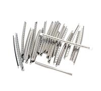SAFIGLE 24pcs Fret Metal Guitar Fret Wire Electric Bass Guitar Fingerboard Wire Gear Accessories