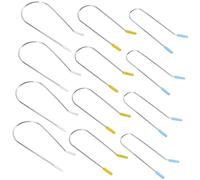 SAFIGLE 24pcs Hot Roller Clips Set with 1.9cm, 2.54cm, and 3.81cm Sizes, Replacement Hair Curler Securing Pins for Women and Girls, Suitable for Heated Hair Rollers and Salon Styling