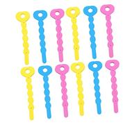 SAFIGLE 24Pcs Sponge Curl Sticks DIY Hair Curling Tool for Beautiful Wavy Styles Heatless Sleeping Hair Rollers Lightweight and Easy to Use for Travel and Daily Styling