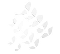 SAFIGLE 24pcs Velvet Flower Filigree Mold Butterfly Craft Template Reusable Plastic Thread Tracing Tool for DIY Jewelry Making Home Decorations
