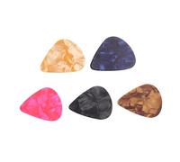 SAFIGLE 25pcs Guitar Pick Professional Guitar Plectrums Practical Accessories for Performance Supplies Picks for Ukulele Random Color