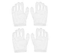 SAFIGLE 2pairs Moisturizing Spa Gloves Hand Exfoliating Mitts for Women Bamboo Fiber Beauty Gloves