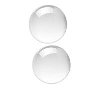 SAFIGLE 2pcs 5CM Crystal Sphere Home Decoration Balls Solid Glass Ornaments for Photography Desktop Living Room Decor Reflective Garden Display