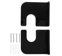 SAFIGLE 2pcs Acrylic Skateboard Wall Mount Hanger Rack for Skateboard and Snowboard, Reliable Space Saving Design with Necessary Hardware, Stylish Wall Display for Home Decor