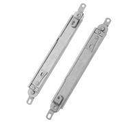 SAFIGLE 2pcs Adjustable Aluminum Alloy Window Limiter Sliding Window Stopper with Wind-Resistant Support Rods for Left Right Top Hung Easy Installation Security Bars for Safety