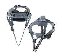 SAFIGLE 2pcs Adjustable Helmet Liner Inserts with Replacement Hard Hat Knobs Soft Sponge Suspension Accessory for Full Brim Hard Hat Detachable Cushiony Helmet Replacement for Enhanced