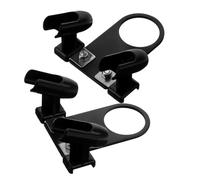 SAFIGLE 2pcs Airbrush Holder for Makeup Artists Printed Stand Holds Two Spray Pens Tabletop Organizer for Vanity Desk Storage Rack for Paint Brushes