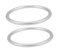 SAFIGLE 2pcs Aluminum Ring for Boy Girl Carrier Lightweight Newborn Wearing Scenarios Compatible Carrier Accessories