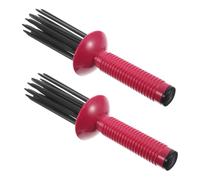 SAFIGLE 2pcs Anti-slip Curling Brush Portable Hair Curling Comb for Curly Hair Fluffy Styling Tool Volumizing Comb Travel-friendly
