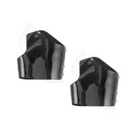 SAFIGLE 2pcs Anti-stain Makeup Gloves with Foundation Mixing Palette Tray for Professional Cosmetic Use Soft Comfortable Reusable Makeup Plate for Liquid Mix and Face Artists