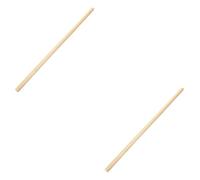 SAFIGLE 2pcs Bamboo Stick Shiatsu Massager for Neck and Back Portable Bamboo Massage Tool