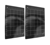 SAFIGLE 2pcs Black Magnetic Die Cut Pads for Metal Parts and Dies with Smooth Cutting Performance and Burr-Free Finish, for Party Decoration and DIY Projects