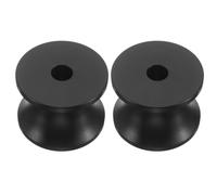 SAFIGLE 2pcs Boat Anchor Bow Roller Replacement with Nylon Roller Bracket Hardware, Corrosion Resistant and Protects Anchor Line from Abrasion for Boat Trailer and Kayak Trailer