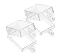 SAFIGLE 2pcs Boat Toggle Switch Covers with Strong Double-sided Tape Transparent Protective Button Covers for Kitchen Bathroom Splash Protection and Accidental Activation Prevention