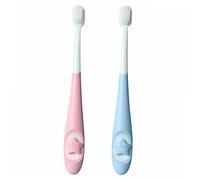 SAFIGLE 2pcs Boy Girl Toothbrush Boys and Girls Toothbrush Years Old Oral Care Soft Bristles Safe Kit for Newborn to Years