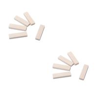 SAFIGLE 2pcs Classical Guitar Blank Buffalo Bone Nut for Acoustic Electric Mandolin Banjo Ukulele Lightweight Excellent Intonation and Clarity