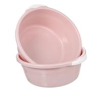 SAFIGLE 2pcs Classical Wash Basin Washbasins Plastic Basin Household Wash Bowl for Families