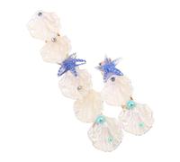 SAFIGLE 2pcs Cute Duckbill Hairpin Clip Ocean-inspired Star Hair Claws Pearl for Women Hair Jewelry for Daily Styling and Special Occasions