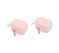 SAFIGLE 2pcs Cute Plush Purse for Little Girl Mini Pouch Plush Bag for Girl Purses Boys and