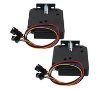 SAFIGLE 2pcs Dc Electric Cabinet Lock Pack Titanium Alloy Drawer Latch for Storage Lockers Vending Machines Mailboxes