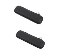 SAFIGLE 2pcs Durable Electric Toothbrush Holder Case Compact Travel Storage for Electric Toothbrushes Includes Space for Power Cord Accessories Easy to Clean