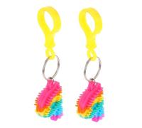 SAFIGLE 2pcs Elegant Key Accessories Letter Pendants Versatile Bag Decorations Ideas