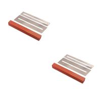 SAFIGLE 2pcs Fret Leveling Beam Sanding Polishing Kit for Guitars Fretboard Protector Fret Wire Filing Tool Diy Luthier