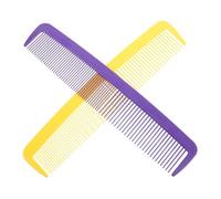 SAFIGLE 2pcs Giant Clown Comb Performance Prop for Stage Shows and Carnivals Oversized Comedy Accessory in Purple and Yellow Humorous Party Decoration and Film Costume Essential