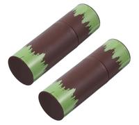 SAFIGLE 2pcs Hairline Shadow Powder Stick Brown for Hair Root Concealing with Even Powder Distribution and Thickening Effect, Suitable for Salon Use and Home Diy, 1.1g Each