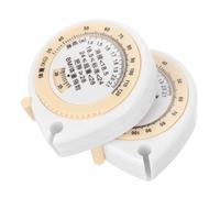 SAFIGLE 2pcs Health Tape Measure Portable Measuring Tool Accurate Body Fat Measuring Retractable Measure for Body Measurements Measurement Tool