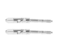 SAFIGLE 2pcs Horizontal Hydraulic Jack Cardan Shaft with Oil Seal Universal Drop Pressure Relief Parts for Trailer Jack Repair