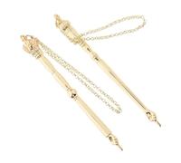SAFIGLE 2pcs Jewish Bible Reading Pointer Tool Book Pointer Metal for Bar Mitzvah Synagogue and Home Use