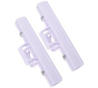 SAFIGLE 2pcs Macaron Color Music Sheet Clips Piano and Guitar Page Holder Sturdy Music Score Clips for Easy Page Turning Purple