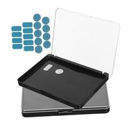 SAFIGLE 2pcs Makeup Storage Box Empty Palette for Eyeshadow Blush Highlighter Makeup Eyeshadow Organizer for Artists and Enthusiasts