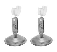 SAFIGLE 2pcs Microscope Support Stand Brackets for Digital Microscopes, Stainless Steel Material with Stable Performance and Vibration Minimizing Feature, for Collaborative Team Viewing