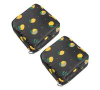 SAFIGLE 2pcs Mini Zipper Storage Bag for Sanitary Pads Period Pouch for Women Compact Accessory for Travel and Daily Use Friends and Family