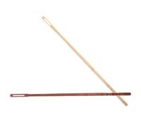 SAFIGLE 2pcs Musical Instrument Cleaning Stick Wooden Flute Cleaner Rod Flute Extractor for Wind Instrument Care Inner Deep Cleaning