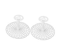 SAFIGLE 2pcs Pickle Pressing Tool for Jars, Foldable Plastic Vegetable Fermenting Weights with Safety Design, for Homemade Pickles and Fermented Foods at Home