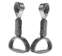 SAFIGLE 2pcs Plastic Hand Straps Semicircle Assist Handles for Elderly and Disabled Non Slip Grips for Bus Subway Car Door Support and Trash Can Lid Lifter with Advertising Function