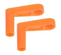 SAFIGLE 2pcs Plastic Hose Reel Replacement Handle Comfortable Grip Design Weather-Resistant Durability Outdoor Gardening Hose Pipe