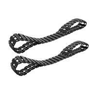 SAFIGLE 2pcs Plastic Tank Track Replacement for DIY Remote Control Tank Models with No Burr and Effortless Movement, Suitable for Construction Activities and Model Building