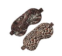SAFIGLE 2pcs Portable Eye Mask Cover Lightweight Breathable Sleep Mask for Travel Home Office Ergonomic Design with Lightproof Function for Naps Relaxation