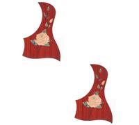 SAFIGLE 2pcs Professional Guitar Pickguard Self-adhesive Guitar Pickguard Scratch Plate Parts Easy Install Fitting