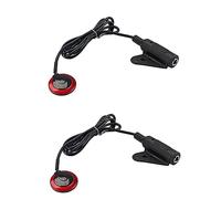 SAFIGLE 2pcs Professional Piezo Guitar Pickup Microphone Pickup for Electric Acoustic Violin Banjo Mandolin Ukulele Accessories